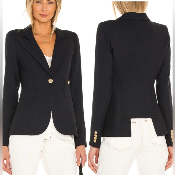 Smythe classic duchess blazer jacket black - Picture 1 of 9